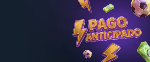 Banner de Pago anticipado en las apuestas deportivas de BetVeo